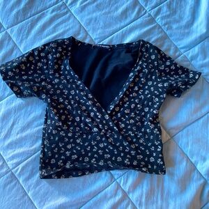 Brandy Melville crop top floral